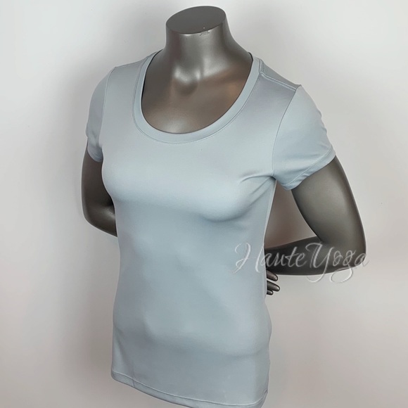 ALO Yoga | Slate Gray Crew Neck Short Sleeve Tee S - Picture 3 of 6
